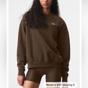 Alo Sweatshirt Expresso Color